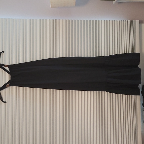 Black maxi dress